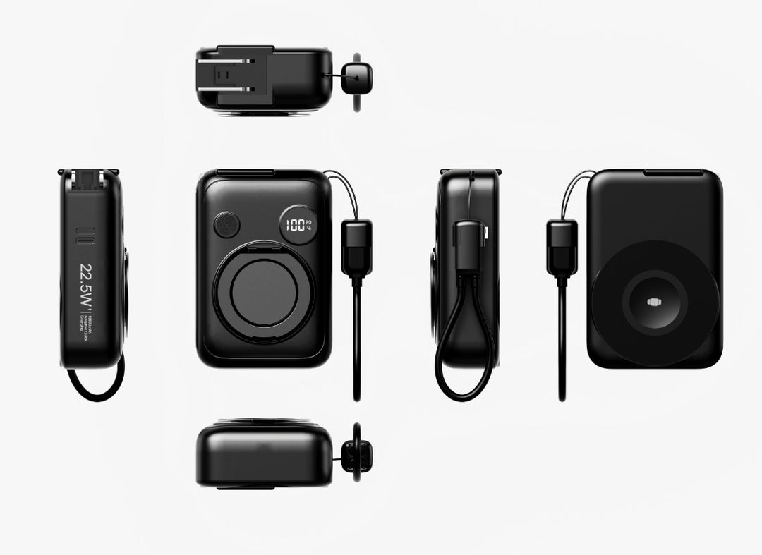 Portable Wireless Charging Unit with Magsafe Technology Bowlift
