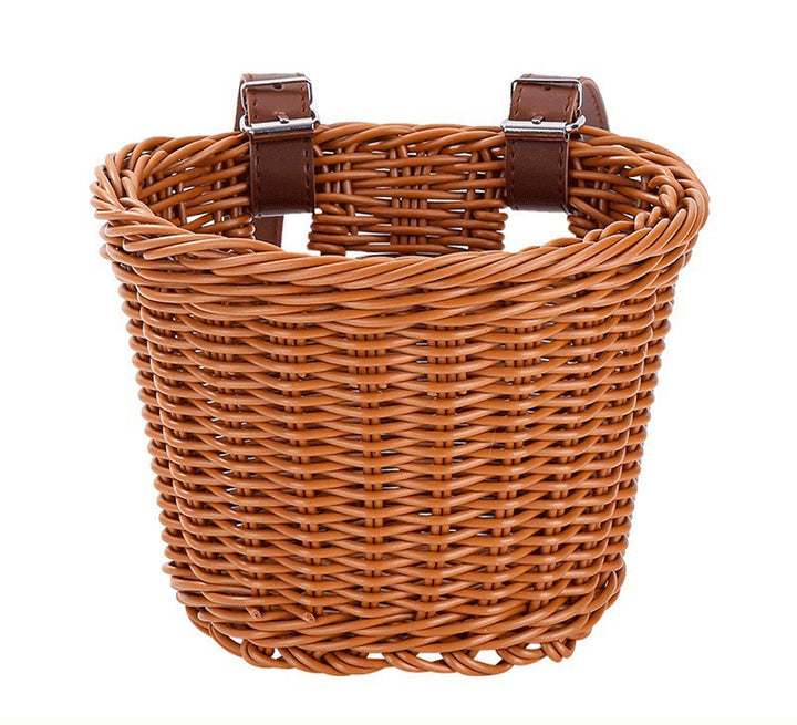 Durable Woven Bicycle Storage Basket Bowlift