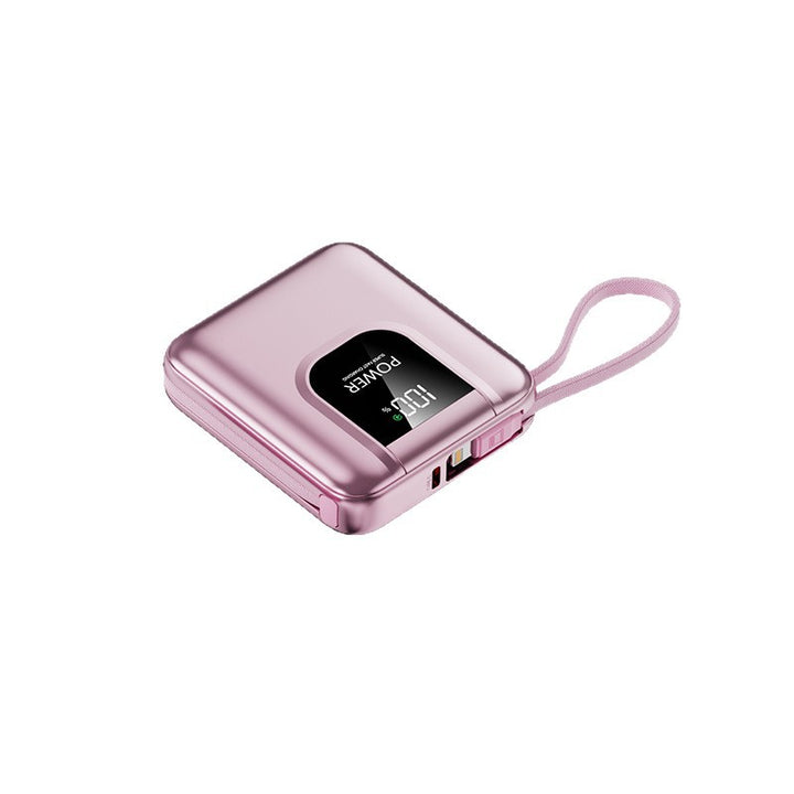 Portable power bank with digital display and intelligent energy management Bowlift