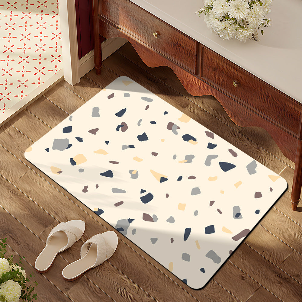 Abstract Patterned Comfort Mat Bowlift