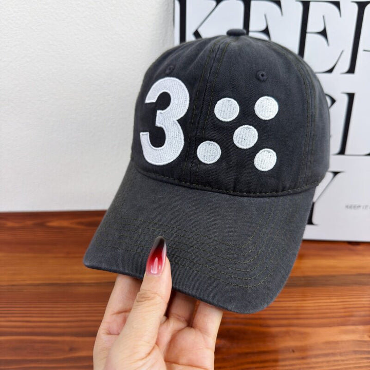Men's Casual Graphic Embroidered Baseball Cap Bowlift