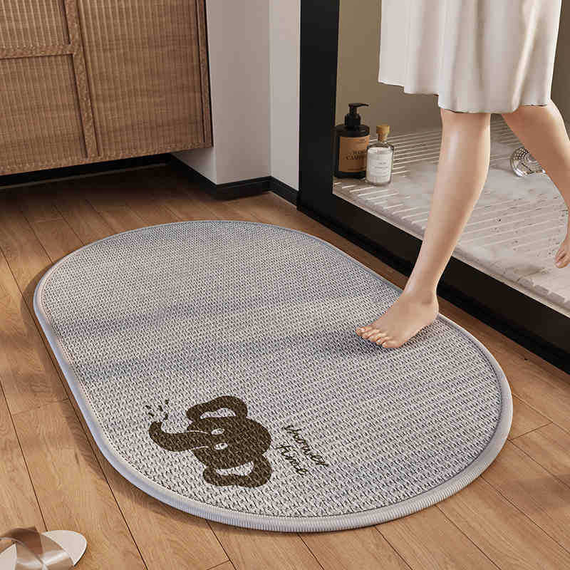 Soft Plush Bathroom Mat Bowlift