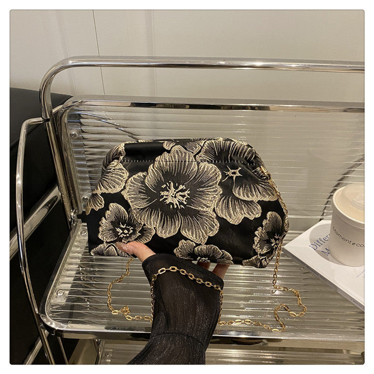 Floral Embellished Evening Clutch Bowlift