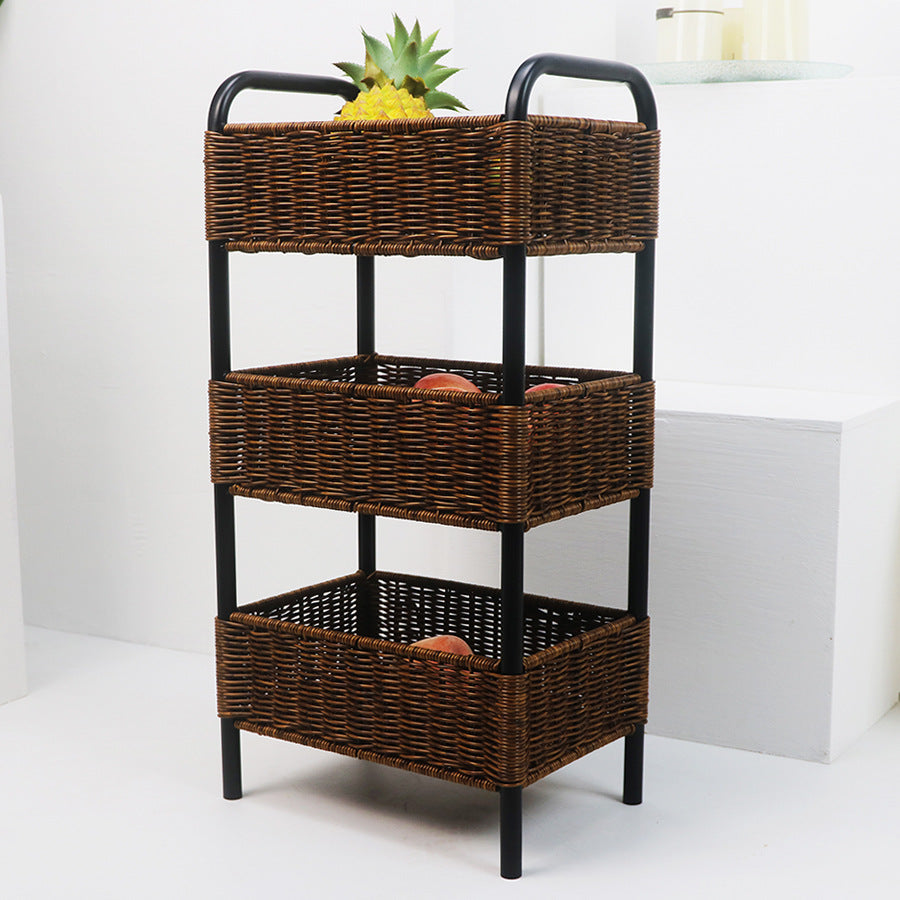 Multi-Tier Woven Storage Rack Bowlift 1787892970