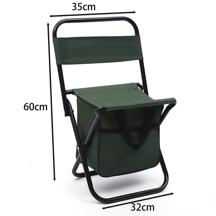 Portable Folding Cooler Chair Bowlift