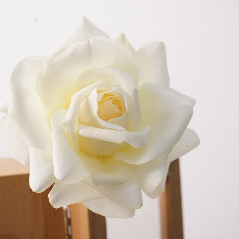 Oversized Realistic Foam Rose Single Stem Decorative Artificial Flower