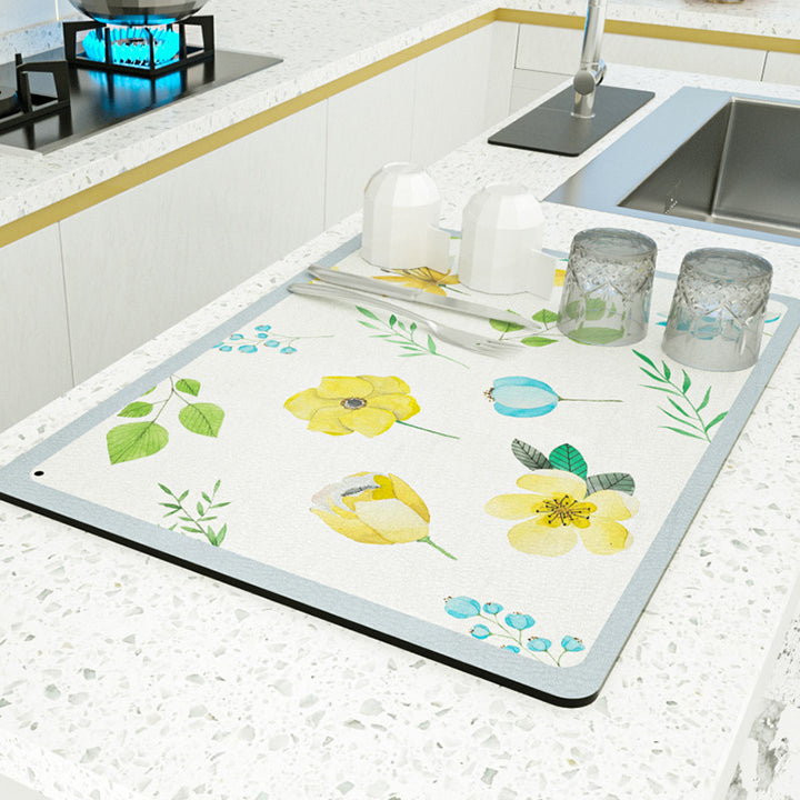 Multi-Functional Kitchen Drying Pad Bowlift