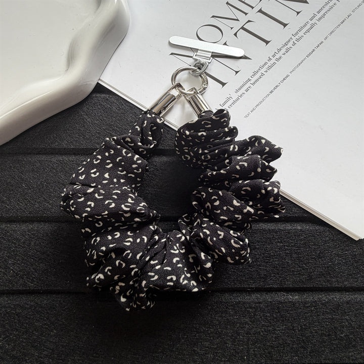 Decorative Floral Pattern Hair Scrunchie Bowlift