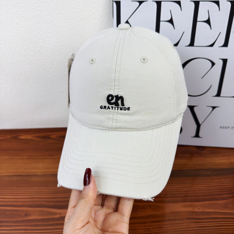 Women's Relaxed Cotton Embroidered Baseball Cap Bowlift