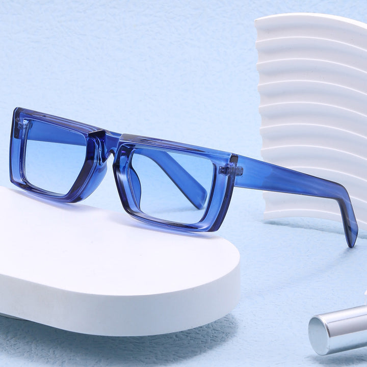 Women's fashionable Shield sunglasses with eccentric design Bowlift