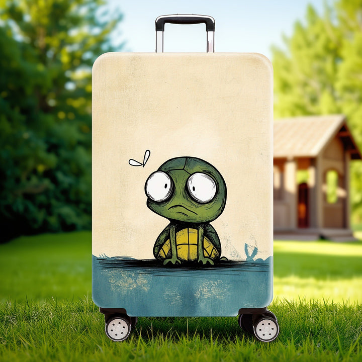 Unisex Hard Shell Suitcase with Creative Bunny Design Bowlift