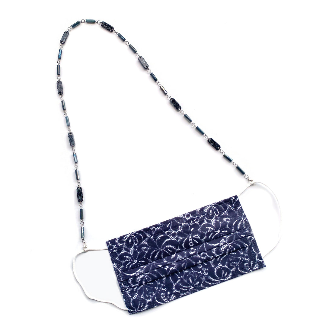 Artisan Beaded Eyewear Chain Bowlift