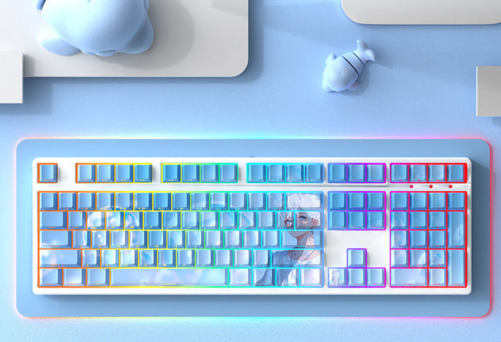 Custom Graphic Mechanical Keyboard Bowlift