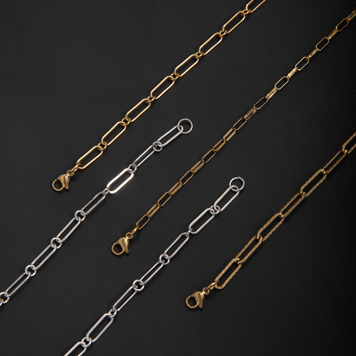 Elegant Open Link Chain Necklace Bowlift