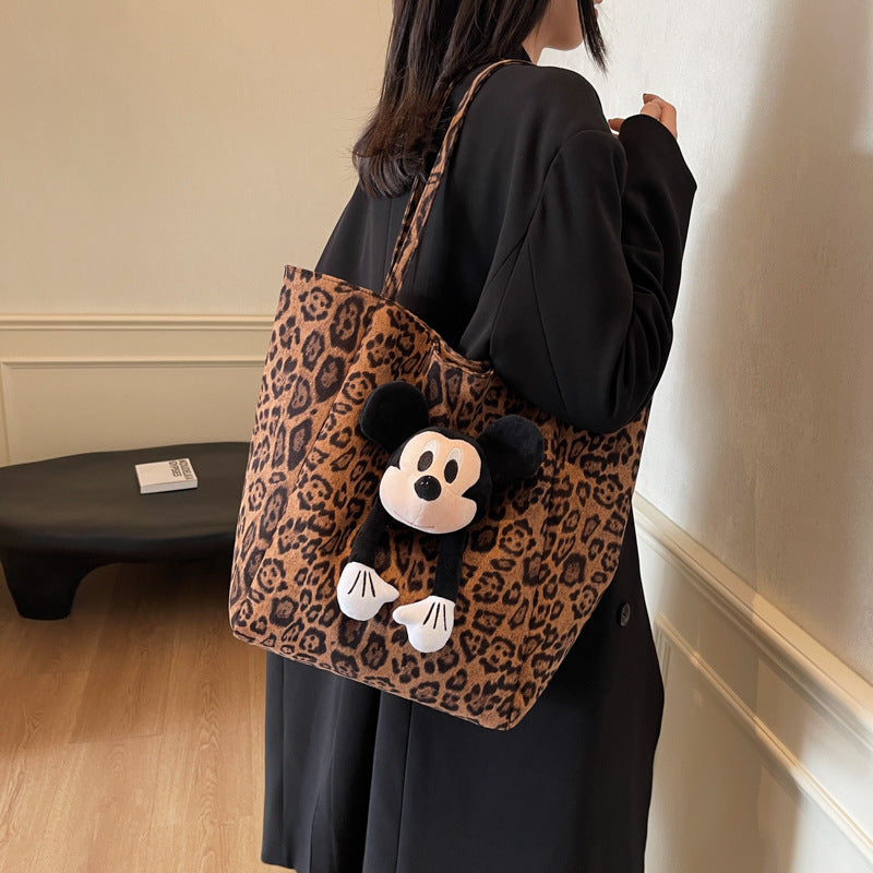 Stuffed Animal Tote Bag with Animal Design Bowlift