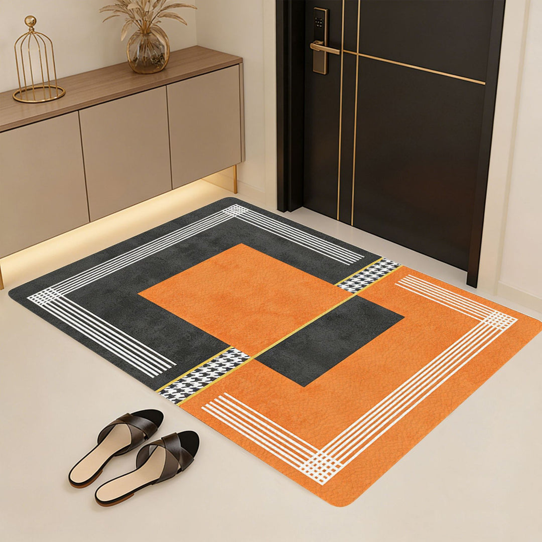 Decorative Geometric Pattern Area Mat Bowlift