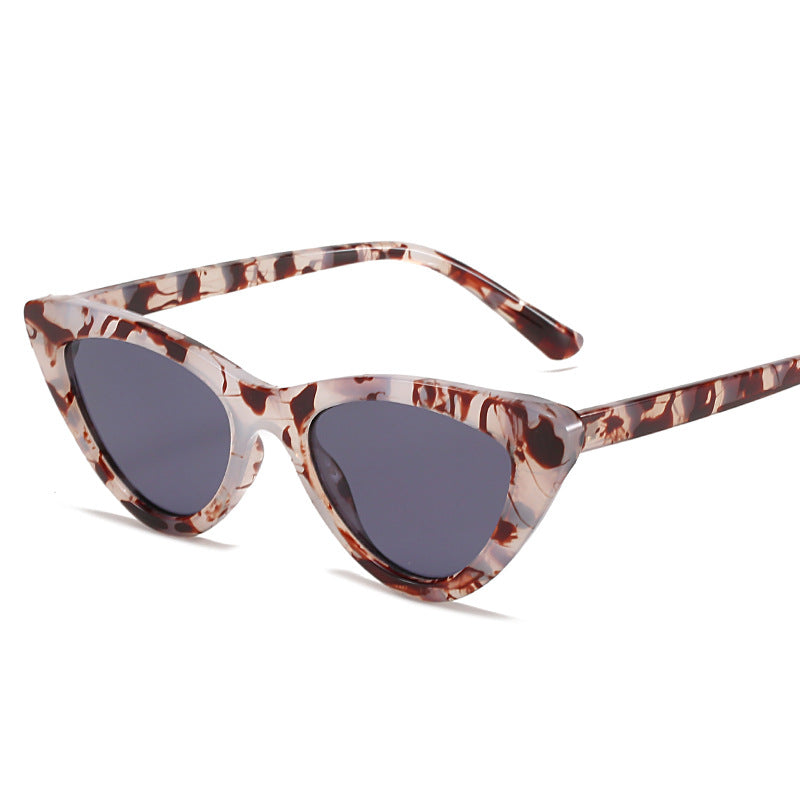 Ladies Cat-Eye Sunglasses with Futuristic Design and Sturdy Frame Bowlift