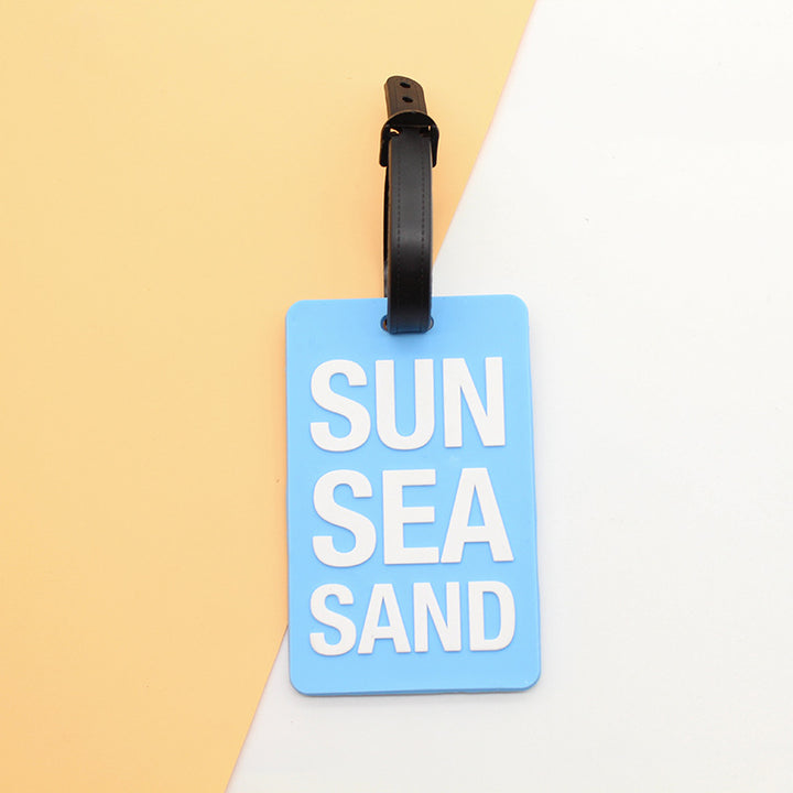 Unisex Luggage Tag with Personal Message Bowlift