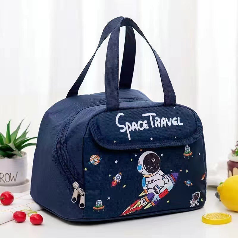 Cartoon-Themed Insulated Lunch Bag Bowlift