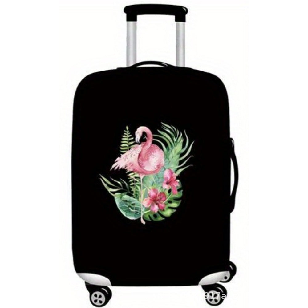 Women's Hardshell Travel Suitcase with Eye-Catching Flamingo Design Bowlift