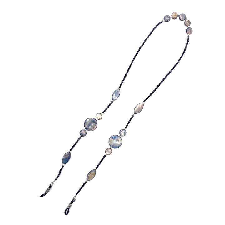 Artisan Shell Beaded Eyewear Chain Bowlift