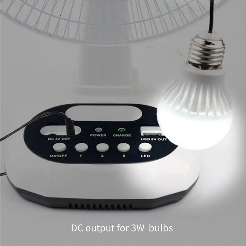 Women Solar-Powered Table Fan with USB Charging and Flexible Tilt Mechanism Bowlift