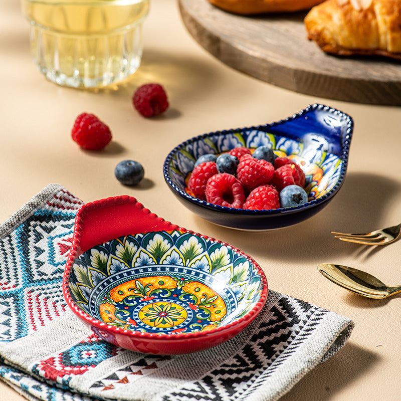 Decorative Artisan Serving Plates