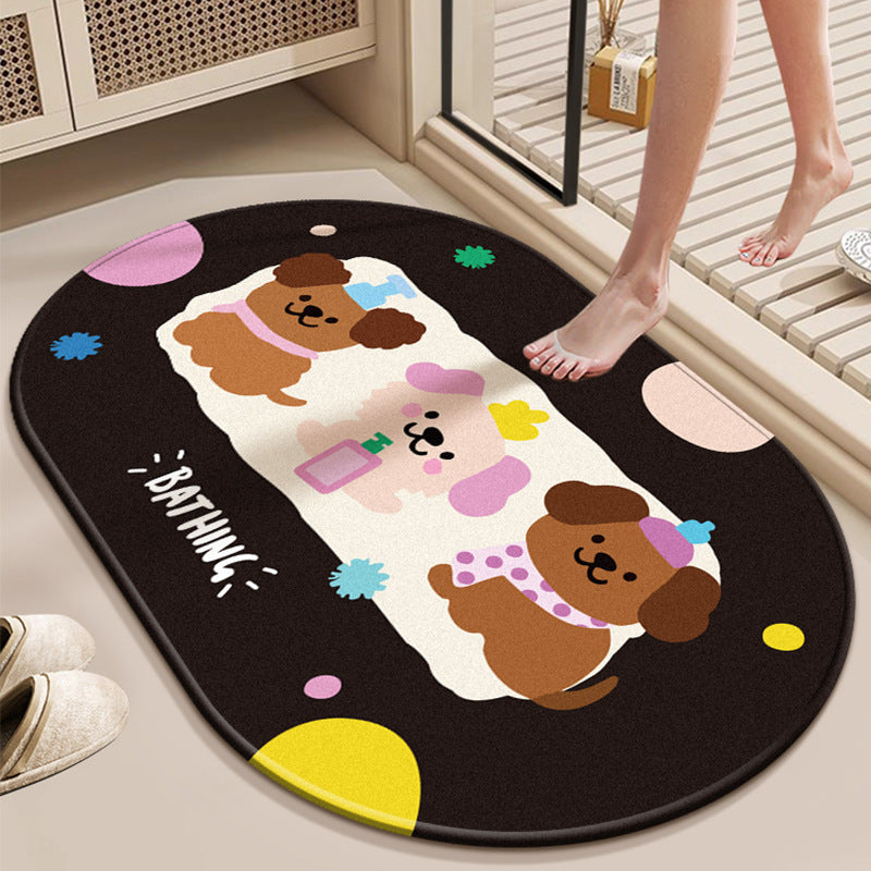 Decorative Area Rug Bowlift