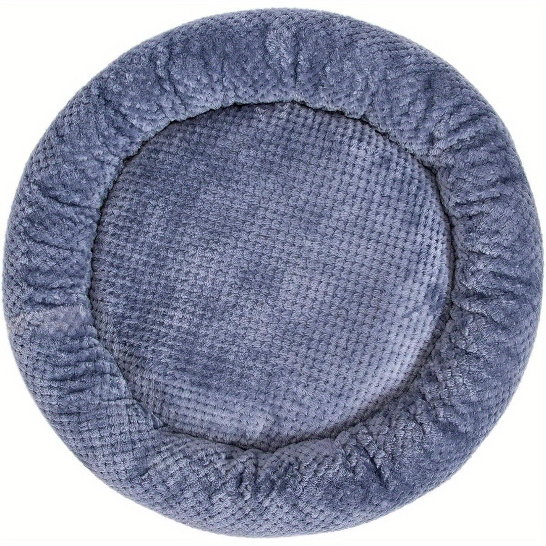 Plush Circular Dog Bed