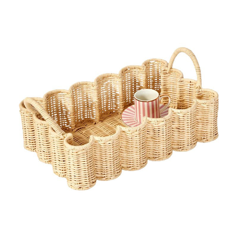 Natural Woven Storage Tray Bowlift