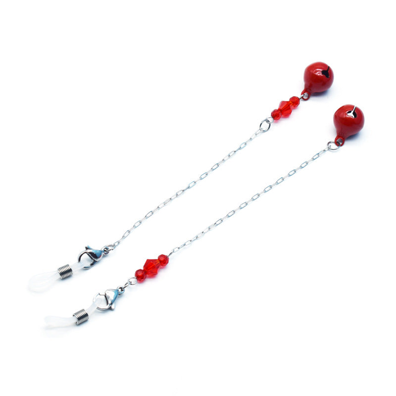 Beaded Eyewear Chain with Adjustable Links Bowlift