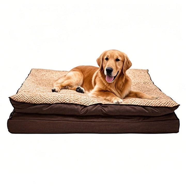 Memory Foam Dog Bed with Anti-Slip Base