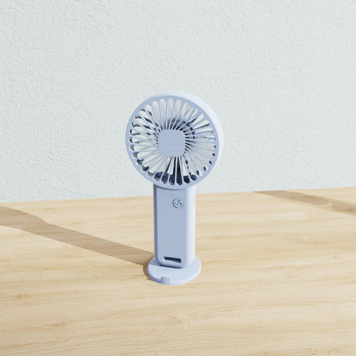 Cute Cartoon Bear-Themed Handheld Mini Fan Bowlift