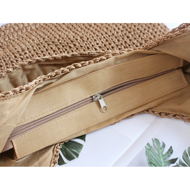 Handmade straw bag Bowlift