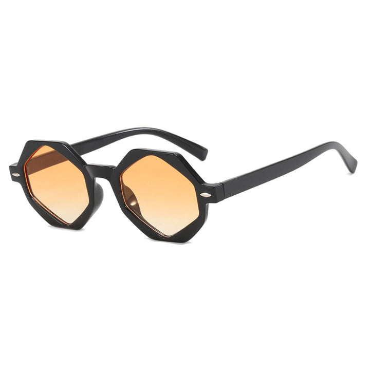 Ladies trendy sunglasses in modern octagonal design Bowlift