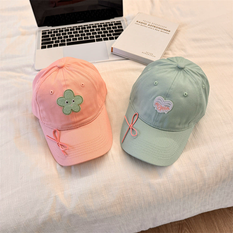 Women's Cute Embroidered Baseball Cap Bowlift