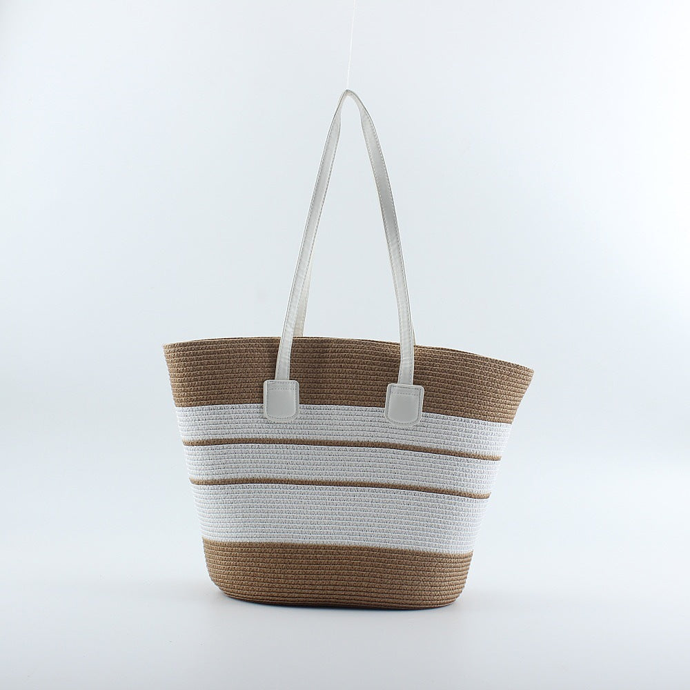 Beach bag in modern striped look Bowlift