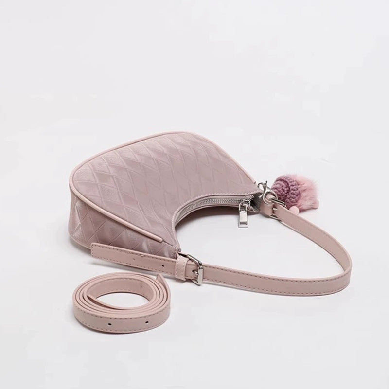 Stylish Quilted Hobo Bag Bowlift