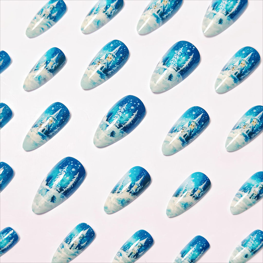 Winter Nail Art Design Bowlift