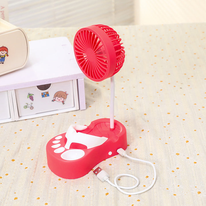 Ladies Portable Table Fan with Flexible Height Bowlift