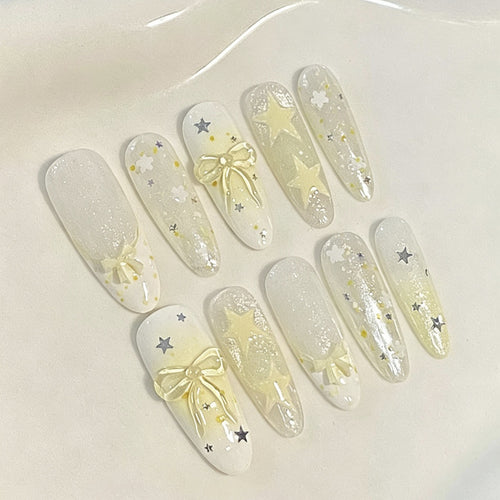 Elegant Floral Nail Art Set