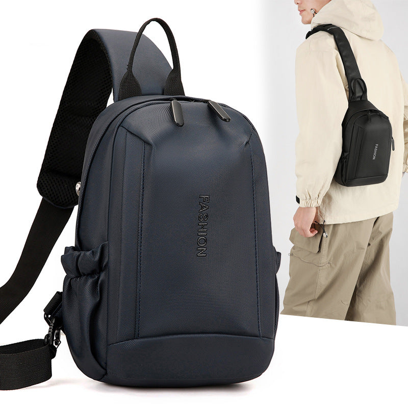 Compact Water-Resistant Sling Backpack Bowlift