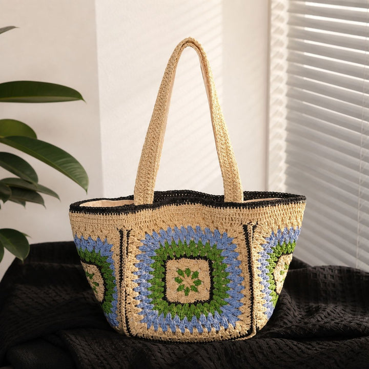 Hand-knotted cotton tote bag Bowlift