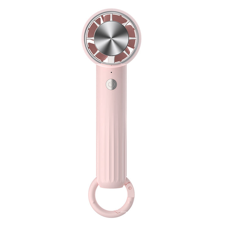 Ladies Wearable Hand Fan with Flexible Handle Bowlift