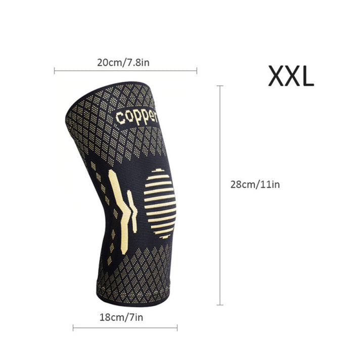 Copper Infused Knee Support Bowlift