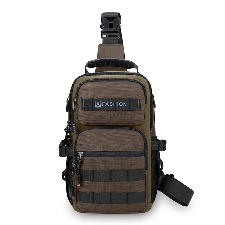 Tactical Water-Resistant Sling Bag Bowlift