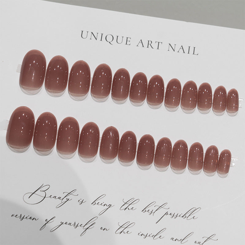 Glossy Manicure Press-On Nails Bowlift