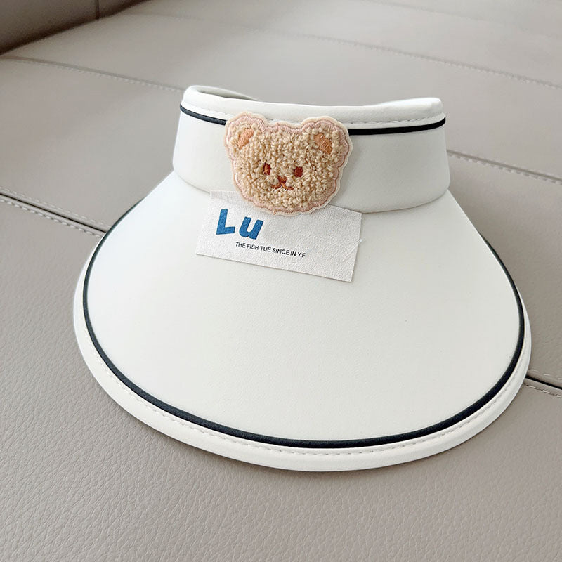 Foldable sun protection cap with adjustable inner sponge and wide brim Bowlift