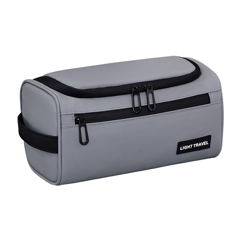 Culture and Cosmetic Bag with Practical Double Zipper Bowlift