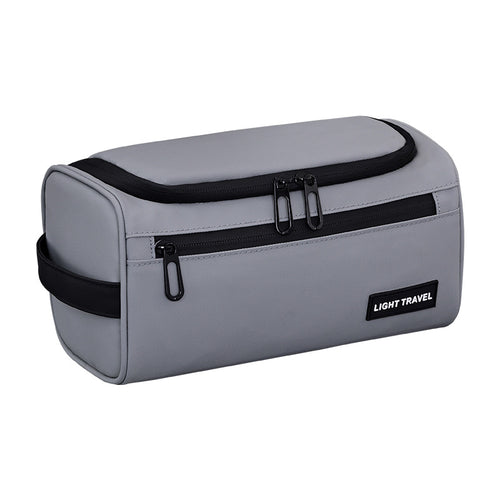Culture and Cosmetic Bag with Practical Double Zipper Bowlift